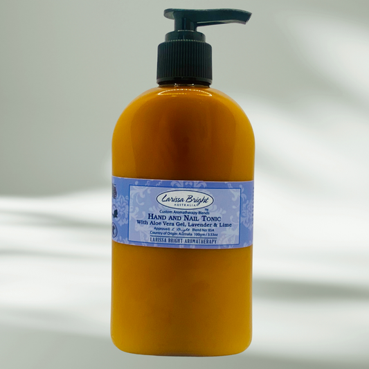 Hand and Nail Tonic with Aloe-Vera, Lavender, Lime & Cocoa Butter