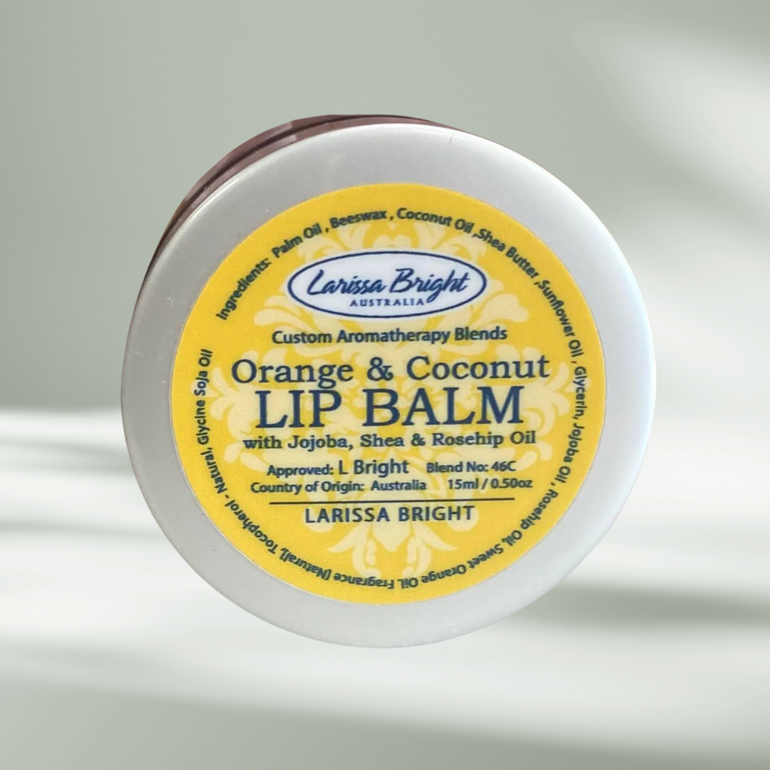 Sweet Orange & Coconut Lip Balm