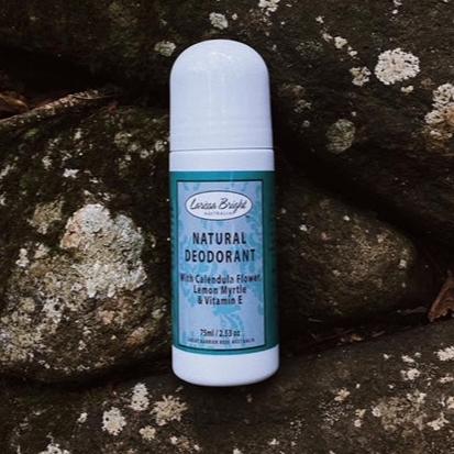 Natural Deodorant with Calendula Flower, Lemon Myrtle & Vitamin E - Larissa Bright Australia