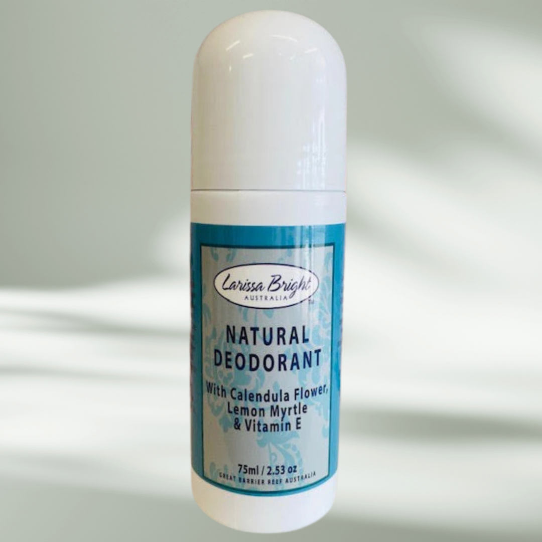 Natural Deodorant with Calendula Flower, Lemon Myrtle & Vitamin E