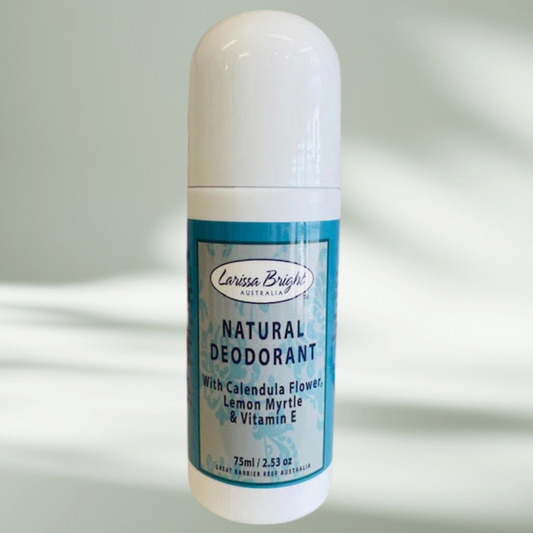 Natural Deodorant with Calendula Flower, Lemon Myrtle & Vitamin E