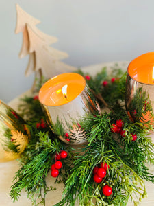 Mandarin, Cedar & Vanilla Malt Luxury Handmade Soy Candle - Larissa Bright Australia