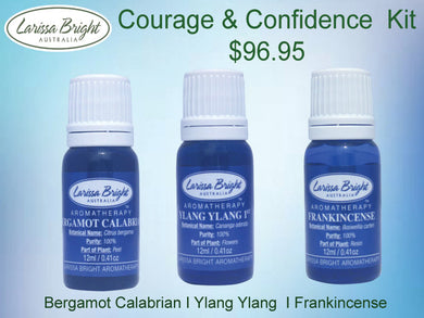 Courage & Confidence Essential Oil Kit - Larissa Bright Australia