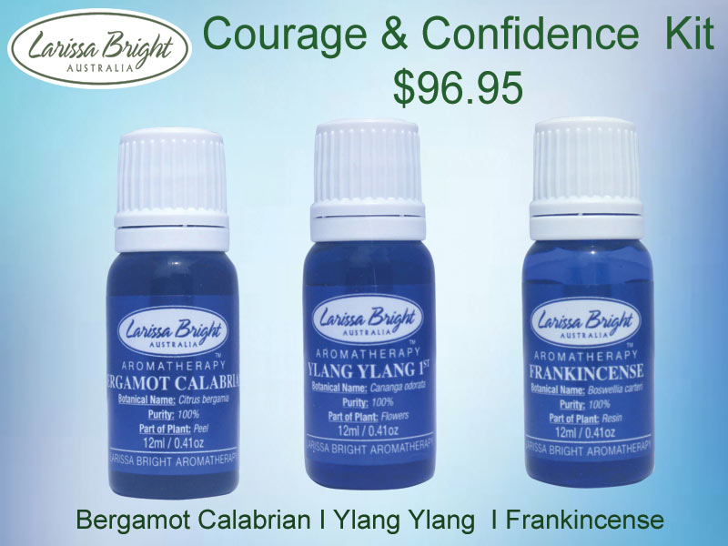 Courage & Confidence Essential Oil Kit - Larissa Bright Australia