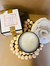 Load image into Gallery viewer, NEW!! Double Wick Candle. Toasted Coconut, Crushed Apple &amp; Almond  Luxury Handmade Soy Candle : Rose Gold Vessel - Larissa Bright Australia