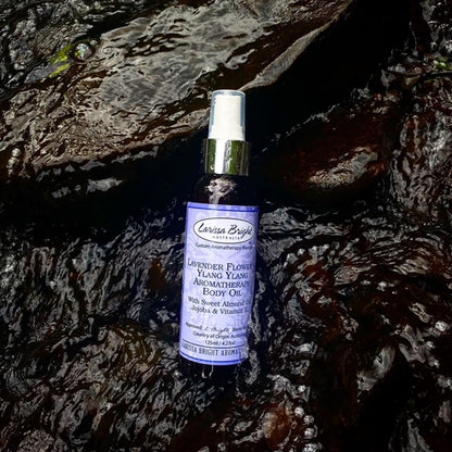 Lavender Flower & Ylang Ylang Body Oil - Larissa Bright Australia
