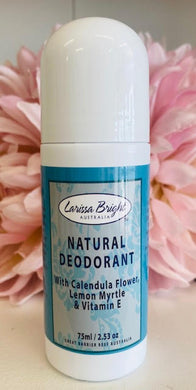 Natural Deodorant with Calendula Flower, Lemon Myrtle & Vitamin E - Larissa Bright Australia