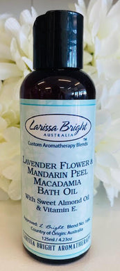 Macadamia Bath Oil - Larissa Bright Australia
