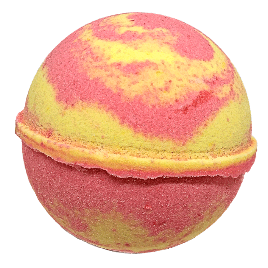Champagne & Strawberries Bath Bomb - Larissa Bright Australia