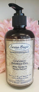 250ml Coconut Vanilla & Honey Shower Gel - Larissa Bright Australia