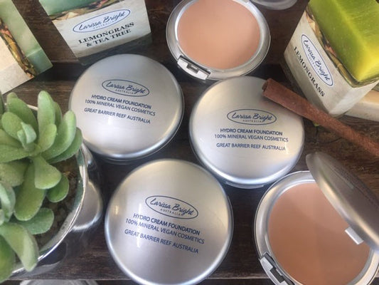 Mineral Vegan Hydro Cream Foundation - Larissa Bright Australia