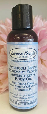 Patchouli Leaf & Rosemary Body Oil - Larissa Bright Australia