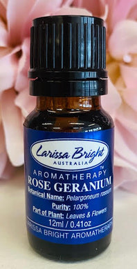 Rose Geranium Essential Oil - Larissa Bright Australia